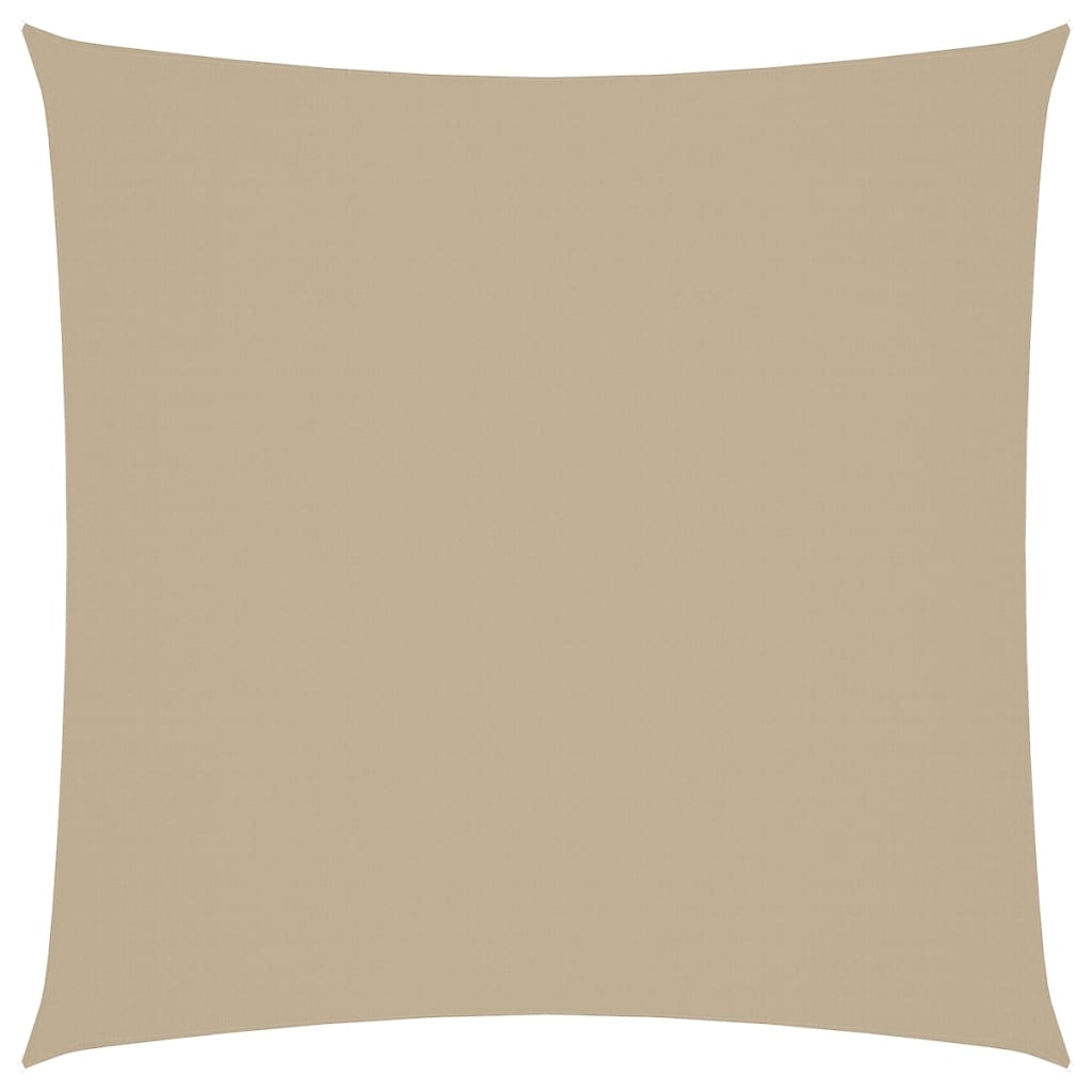 Vidaxl Sunshade Square 7x7 M Oxford Tissu beige