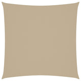 Vidaxl zonnescherm vierkant 7x7 m oxford stof beige