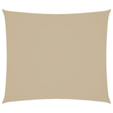 Vidaxl zonnescherm rechthoekig 2x2,5 m oxford stof beige