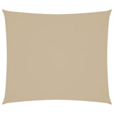 Vidaxl Sunshade rectangular 2x2,5 m oxford tissu beige