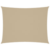 Vidaxl zonnescherm rechthoekig 2x3 m oxford stof beige