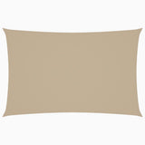 Vidaxl zonnescherm rechthoekig 2x4,5 m oxford stof beige