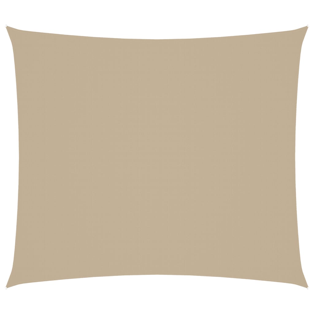 Vidaxl Sun Shade Rectangular 2,5x3 M in tessuto Oxford Beige