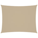 Vidaxl zonnescherm rechthoekig 2,5x3,5 m oxford stof beige