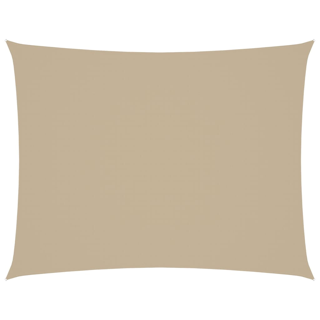 Vidaxl Sunshade Rectangular 2.5x3.5 m Oxford Fabric beige