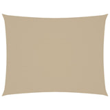 Vidaxl Sunshade Rectangular 2,5x3,5 M Oxford Fabric Beige