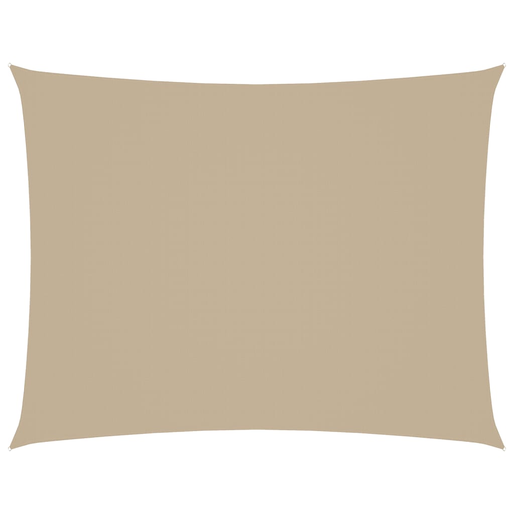 Vidaxl Sunshade Rectangular 2.5x4 M Oxford Fabric beige