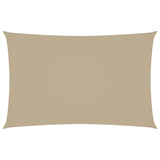 Vidaxl zonnescherm rechthoekig 2,5x5 m oxford stof beige