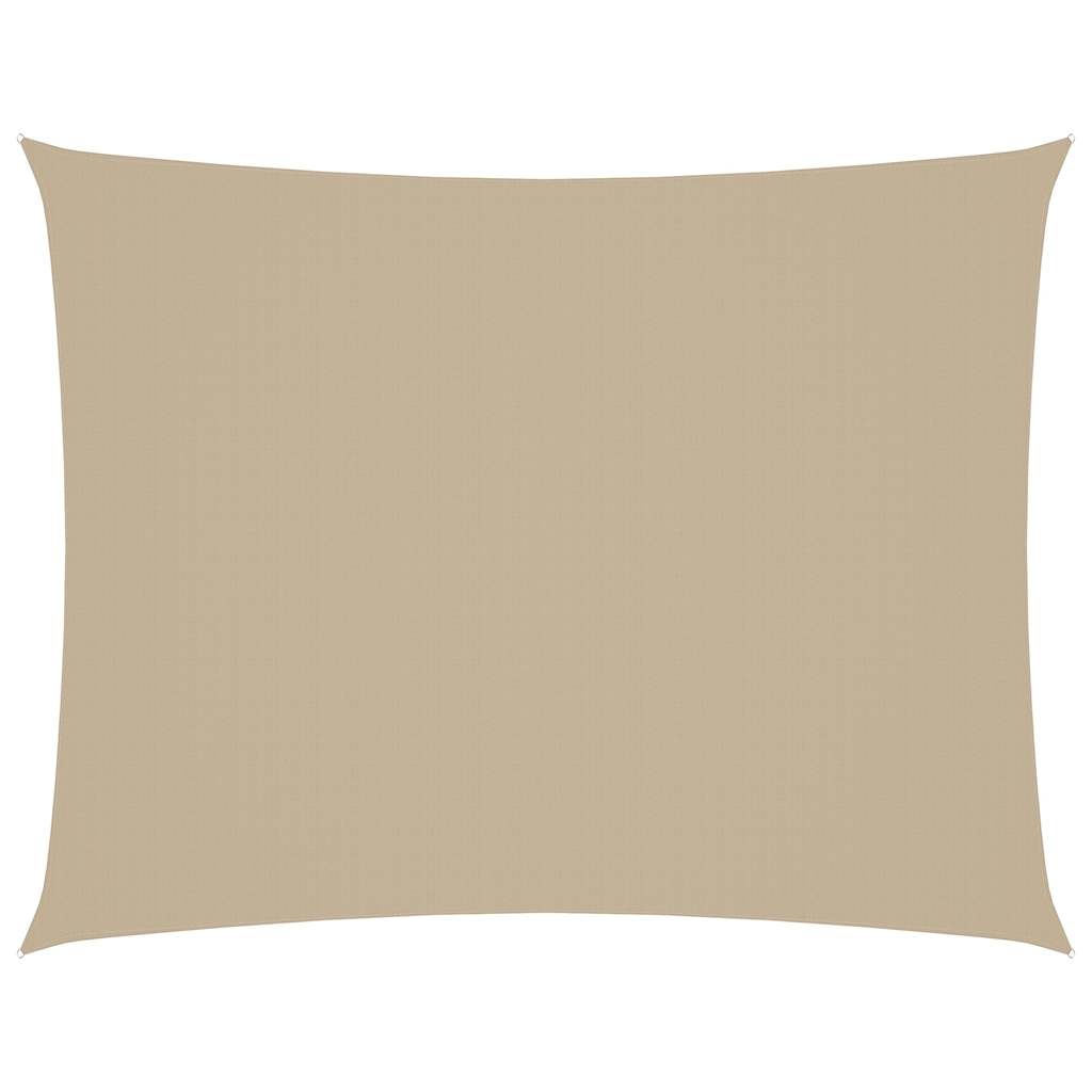 Vidaxl zonnescherm rechthoekig 3x4 m oxford stof beige