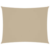 Vidaxl zonnescherm rechthoekig 3x4 m oxford stof beige