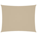 Vidaxl zonnescherm rechthoekig 3x4,5 m oxford stof beige