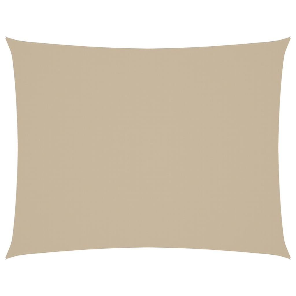 Vidaxl Sunshade Rectangular 3x4.5 M Oxford fabric beige