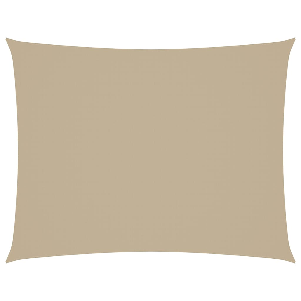 Vidaxl zonnescherm rechthoekig 3x6 m oxford stof beige