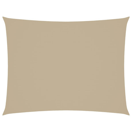 Vidaxl zonnescherm rechthoekig 3x6 m oxford stof beige