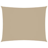 Vidaxl zonnescherm rechthoekig 3,5x4,5 m oxford stof beige