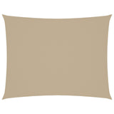 Vidaxl zonnescherm rechthoekig 4x5 m oxford stof beige