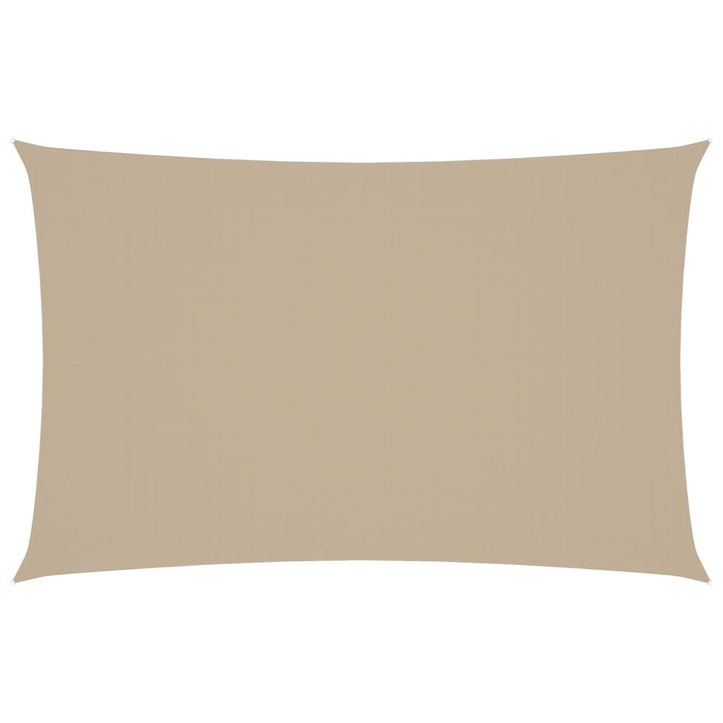 Vidaxl Sun Shade Rectangular 4x7 M in tessuto Oxford beige