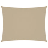 Vidaxl zonnescherm rechthoekig 5x6 m oxford stof beige