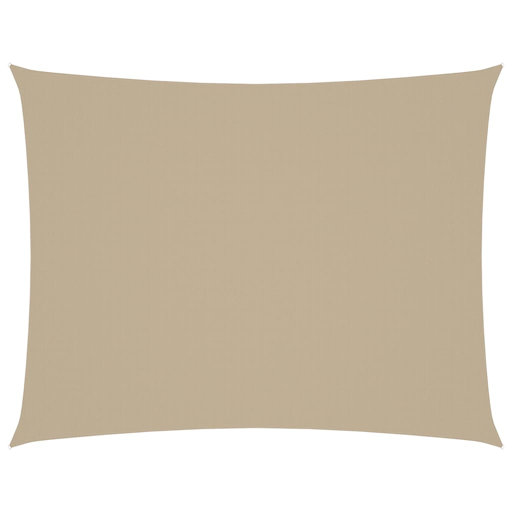 Vidaxl Sinhade pravokotni 5x7 M Oxford Fabric Beige