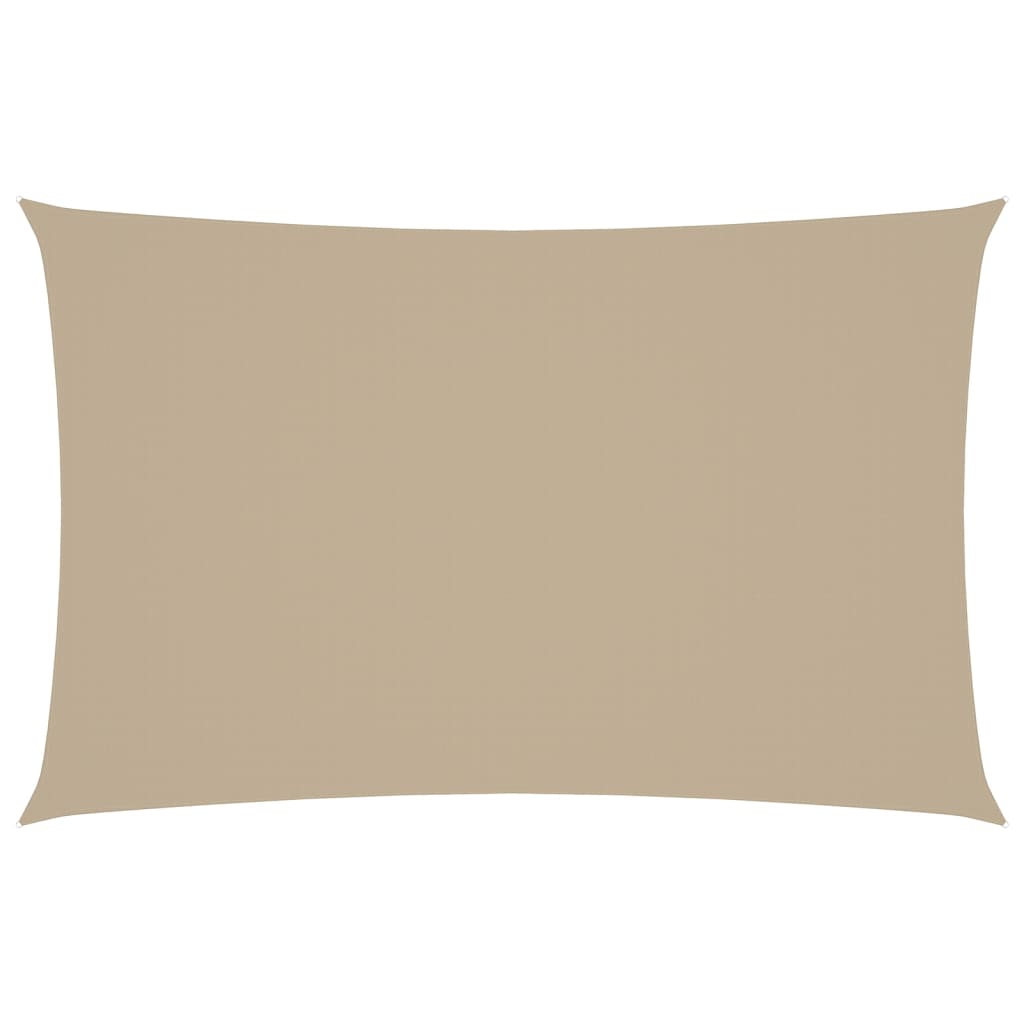 Vidaxl Sun Shade Rectangular 5x8 M in tessuto Oxford beige