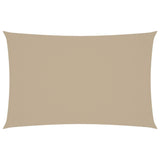 Vidaxl Sun Shade Rectangular 5x8 M in tessuto Oxford beige