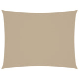 Vidaxl Sunshade Rectangular 6x7 m Oxford Fabric beige