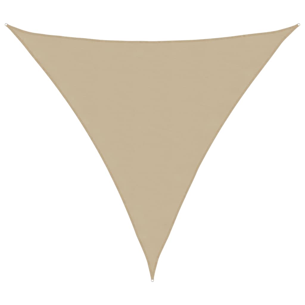 Vidaxl Sunshade triangulaire 3x3x3 m oxford tissu beige