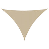 Vidaxl Sunshade Triangular 3x4x5 M Oxford Fabric beige