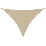 Vidaxl zonnescherm driehoekig 3x4x4 m oxford stof beige