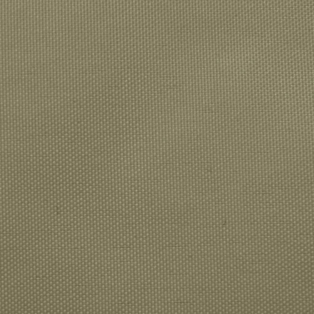 Bidaxl zonnezeil trapezium 2 4x3 m oxford tyg beige