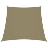 Vidaxl Sun Shade Trapezium 3 4x3 M in tessuto Oxford beige