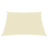 Vidaxl Sunshade Square 3x3 m Oxford Fabric Crème colored