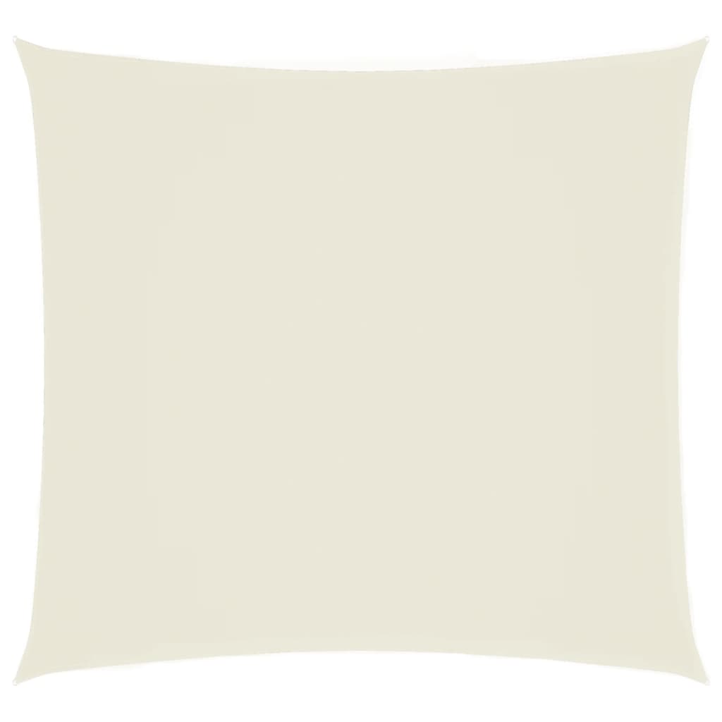 Vidaxl Sunshade Square 6x6 M Oxford Fabric Crème -Coled