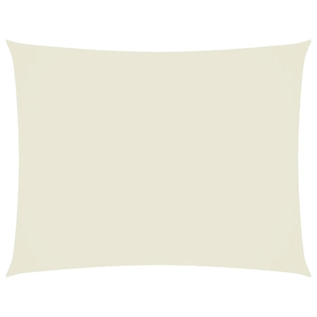 Vidaxl zonnescherm rechthoekig 2,5x3,5 m oxford stof crèmekleurig