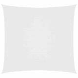 Vidaxl zonnescherm vierkant 6x6 m oxford stof wit