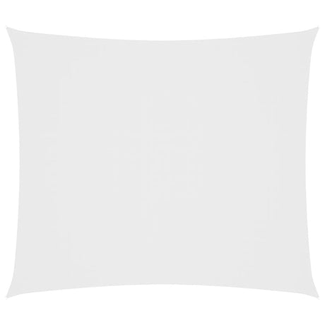 Vidaxl zonnescherm rechthoekig 2x2,5 m oxford stof wit