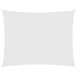 Vidaxl zonnescherm rechthoekig 2,5x3,5 m oxford stof wit