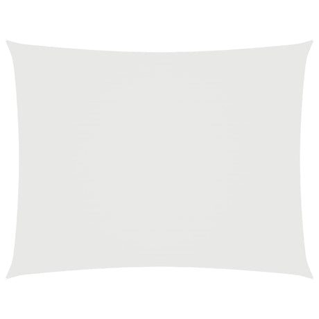 Vidaxl zonnescherm rechthoekig 2,5x3,5 m oxford stof wit