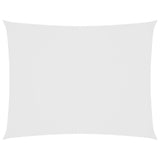 Vidaxl zonnescherm rechthoekig 2,5x4 m oxford stof wit