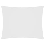 Vidaxl Sunshade rectangulaire 2,5x4 m Oxford tissu blanc