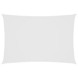 Vidaxl Sunshade rectangulaire 2,5x4,5 m tissu oxford blanc