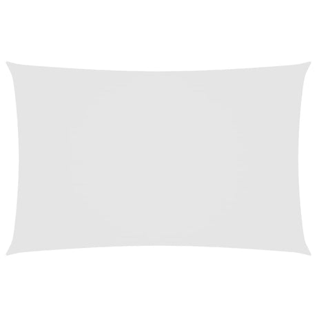 Vidaxl zonnescherm rechthoekig 2,5x5 m oxford stof wit