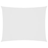 Vidaxl zonnescherm rechthoekig 3x4 m oxford stof wit