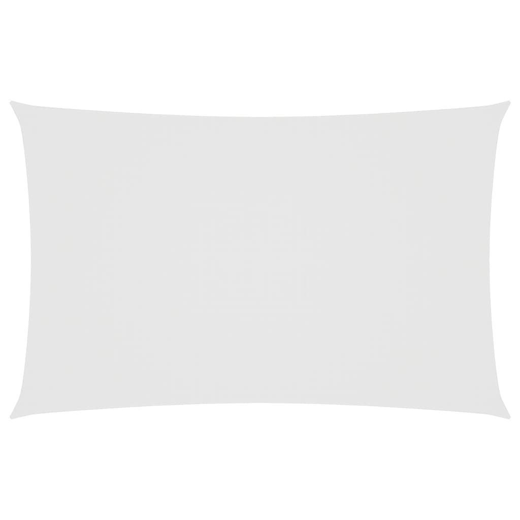 Vidaxl Sunshade rectangulaire 5x8 m Oxford tissu blanc