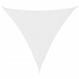 Vidaxl Sunshade Triangular 3.6x3.6x3.6 M Oxford Fabric White