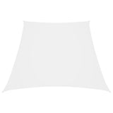 Vidaxl Zonnezeil Trapezium 2 4x3 M Oxford tissu blanc