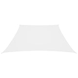 Vidaxl zonnezeil trapezium 2 4x3 m oxford stof wit
