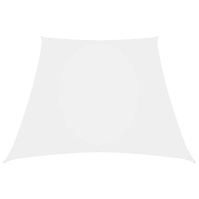 Vidaxl zonnescherm trapezium 3 4x3 m oxford stof wit