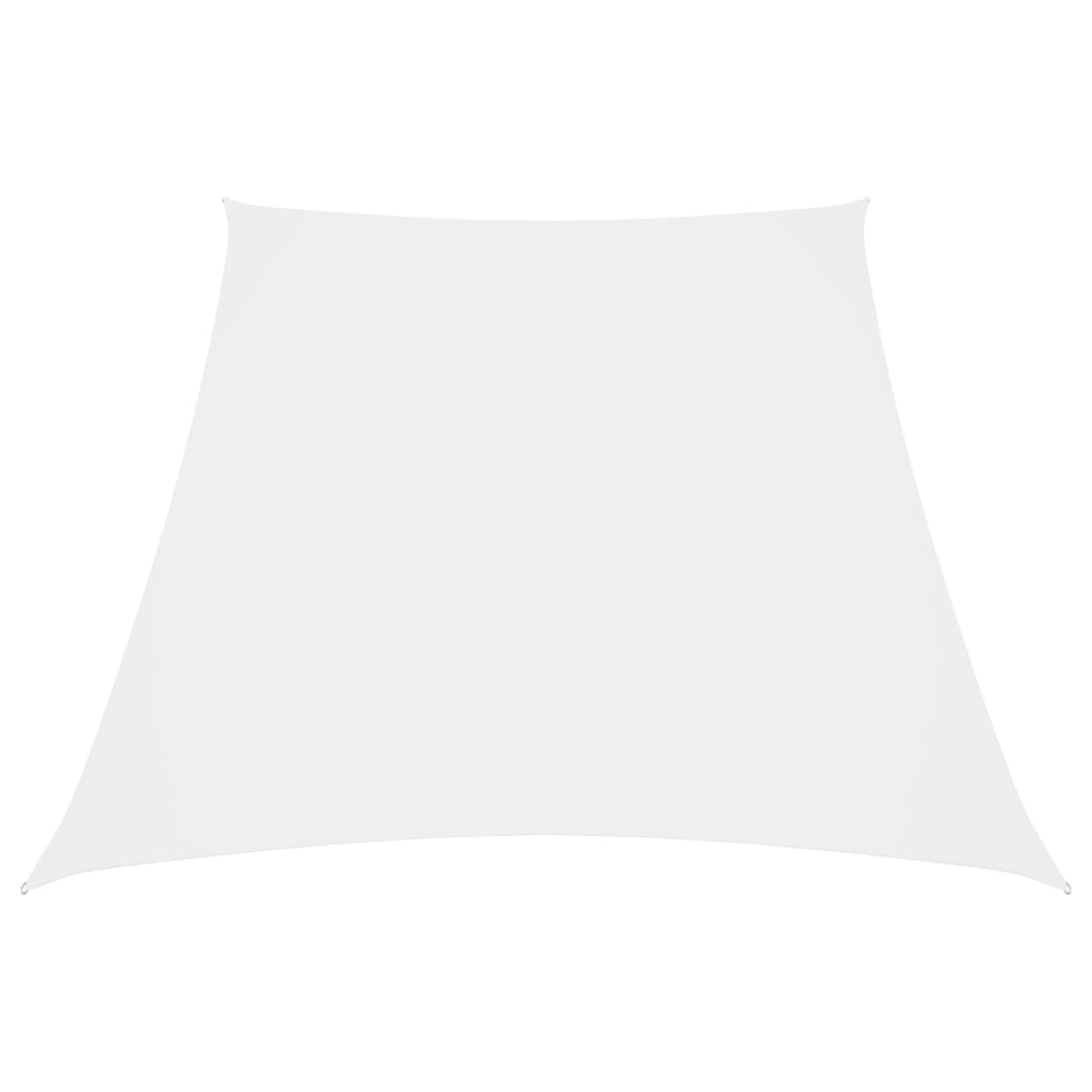 Vidaxl Sunshade Trapezium 3 4x3 M Oxford Fabric White