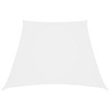 Vidaxl zonnescherm trapezium 3 4x3 m oxford stof wit